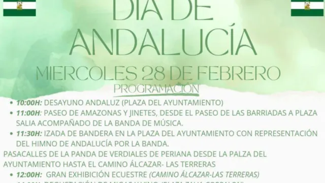 Alcaucín celebra el Día de Andalucía con una exhibición ecuestre, gastronomía y música