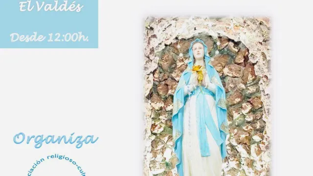 El Valdés celebra este domingo las Fiestas en honor a Nuestra Señora de Lourdes