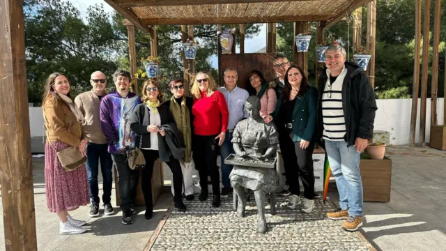 La ruta Corazón Moscatel recibe su primer grupo de visitantes procedente de diferentes puntos de Andalucía