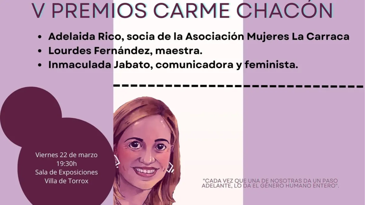 Premios Carme Chacón. PSOE Torrox