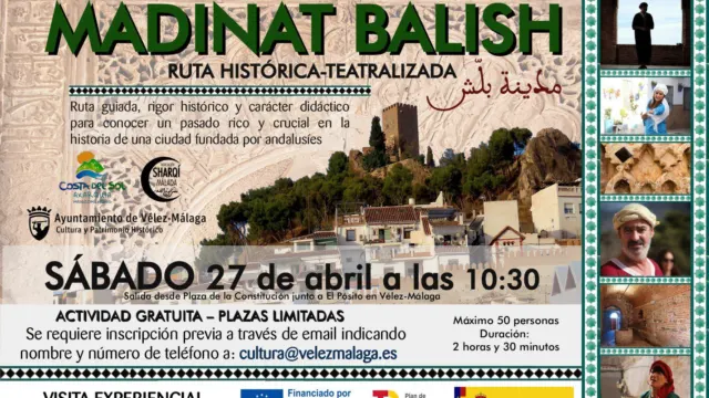 Descubre la ruta histórica teatralizada ‘Madinat Balish’ por la Vélez-Málaga de hace seis siglos