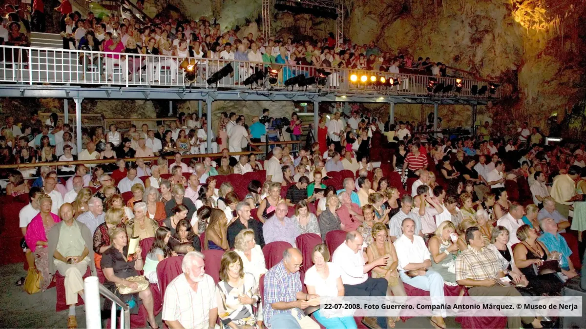 Historia del Festival de la Cueva de Nerja