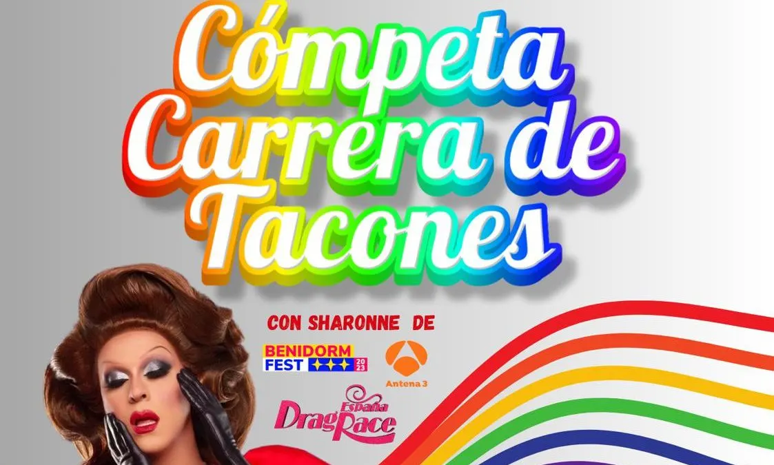 Cómpeta celebra el Día del Orgullo LGTBI repitiendo la Carrera de Tacones tras el éxito alcanzado en la primera edición