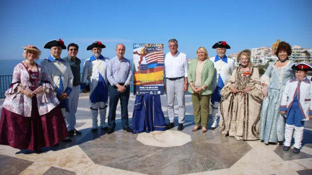 Macharaviaya presenta el Cartel para la fiesta del 4 de julio y anuncia desfiles por las calles de Nerja