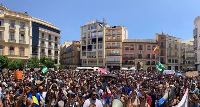 Manifestacion Malaga Turistificación