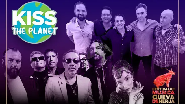 Este viernes Nacha Pop y Modestia Aparte en el 63 Festival de Música Cueva de Nerja, con la fiesta Kiss The Planet