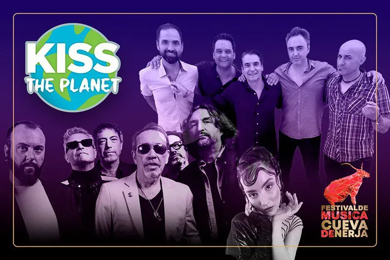 Este viernes Nacha Pop y Modestia Aparte en el 63 Festival de Música Cueva de Nerja, con la fiesta Kiss The Planet