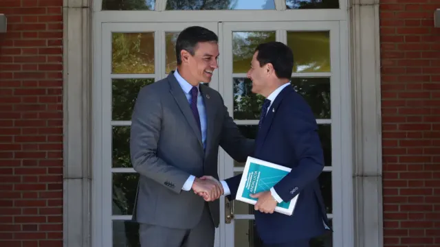 Pedro Sánchez Juan Manuel Moreno Bonilla