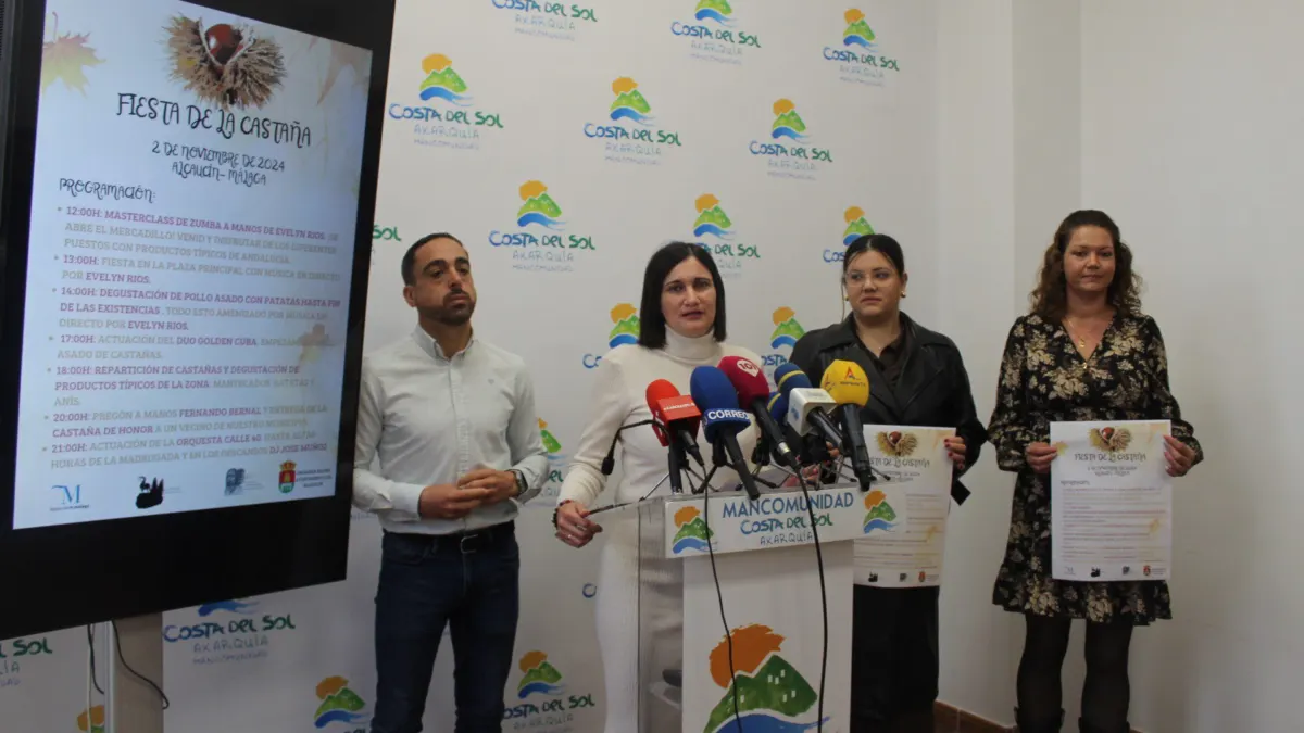 Alcaucín repartirá este sábado en la Fiesta de la Castaña 400 kilos de este fruto y 300 de batatas asadas y mantecados