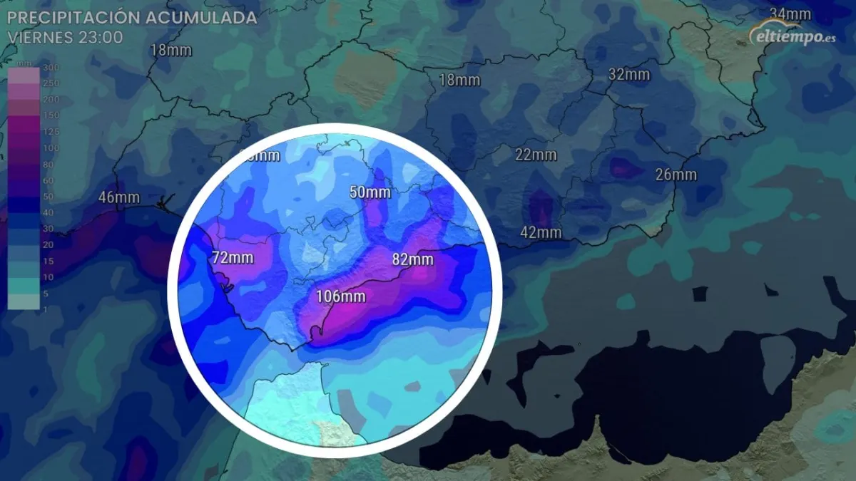 Protección Civil y Emergencias mantiene la alerta por fuertes precipitaciones en zonas del Mediterráneo y Andalucía