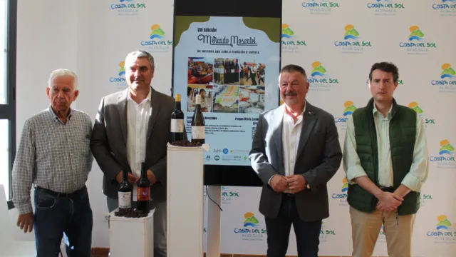 Almáchar celebra el VIII Mercado Moscatel poniendo en valor la calidad de la uva pasa y la de los cultivos de proximidad