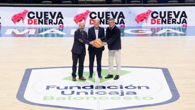 El presidente de la Fundación Cueva de Nerja presenta el partido dedicado del Unicaja Baloncesto este 28 de diciembre