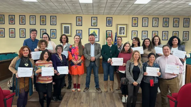 Medio centenar de personas finalizan los cursos de profesionalización puestos en marcha por la Mancomunidad