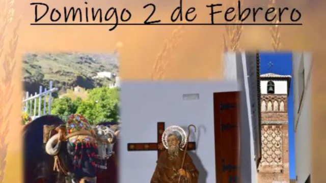Árchez celebró la Romería de San Antón con la tradicional bendición de animales