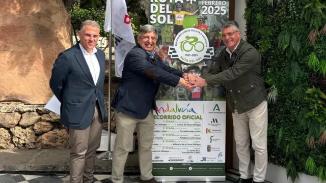 Ayuntamiento de Nerja y Fundación Cueva de Nerja presentan la primera etapa de la Vuelta Ciclista a Andalucía
