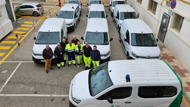 El Área Sanitaria Este de Málaga Axarquía renueva la flota completa de transporte de material de sus centros sanitarios