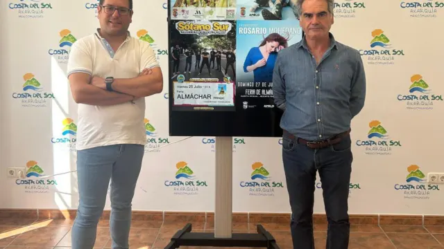 Sótano Sur, Morochos y Rosario Mohedano actuarán en la Feria de Almáchar 2025