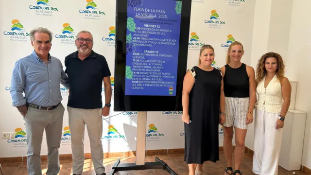 La Viñuela celebra la Feria de la Pasa con un homenaje a los aromas y sabores de la Axarquía