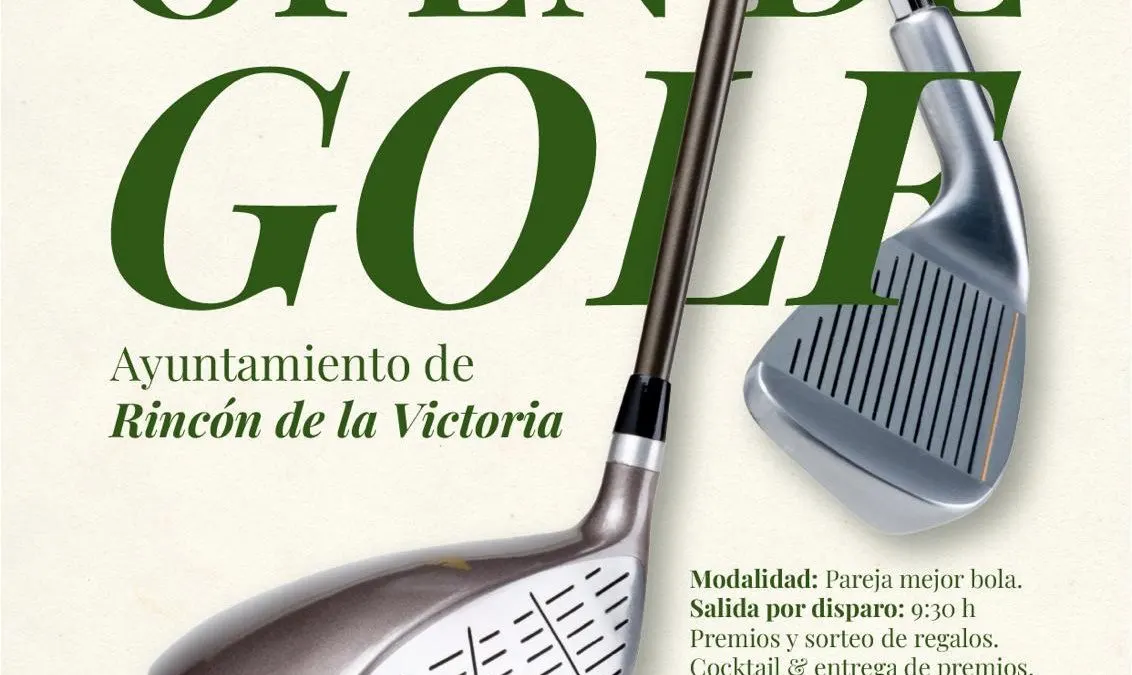 El Torneo de Golf Ayuntamiento de Rincón de la Victoria se celebrará en Añoreta Resort el próximo 5 de octubre