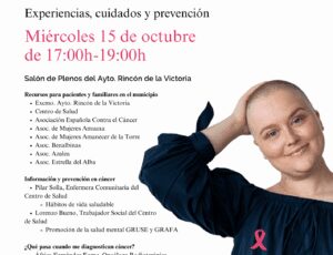 Jornada sobre el cáncer de mama en Rincón de la Victoria con la implicación de profesionales sanitarios, asociaciones y vecinos