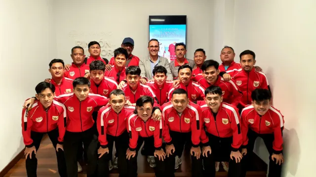 La selección nacional de Indonesia elige Rincón de la Victoria para su concentración internacional de hockey sala
