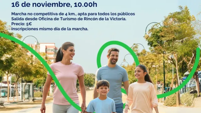 Rincón de la Victoria volverá a teñirse de rosa con una nueva edición de la Marcha Contra el Cáncer de Mama