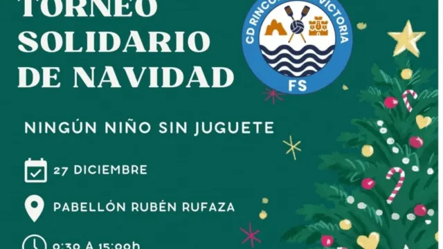 Torneo Solidario de Navidad `Ningún niño sin juguete´, el próximo 27 de diciembre