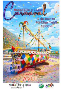 Mezquitilla y Lagos presentan su Carnaval con una barra solidaria a beneficio de AVOI 1 Mezquitilla y Lagos presentan su Carnaval con una barra solidaria a beneficio de AVOI