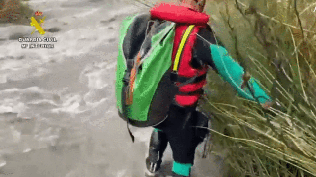 Hallan el cuerpo de la mujer desaparecida durante la borrasca Leonardo en Sayalonga