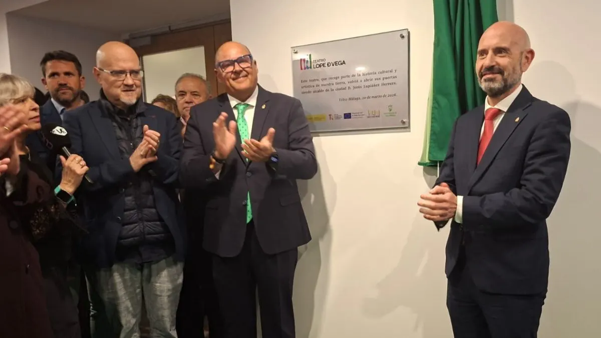 El Gobierno de España invierte 3 millones de euros en la rehabilitación del Teatro Lope de Vega de Vélez-Málaga