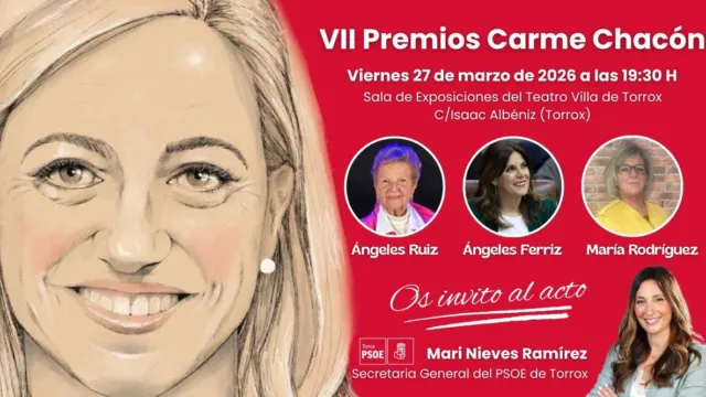 El PSOE de Torrox celebra la VII edición de los Premios Igualdad “Carmen Chacón” con motivo del 8M