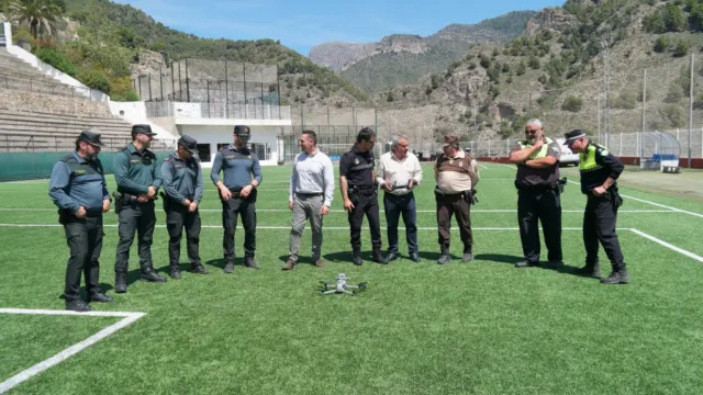 Frigiliana incorpora un dron de alta tecnología para blindar la seguridad en el campo