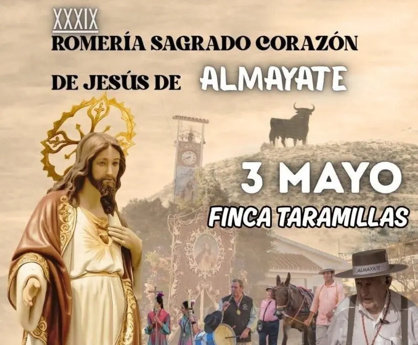 Almayate se viste de fiesta: Todo listo para la Romería del Sagrado Corazón de Jesús