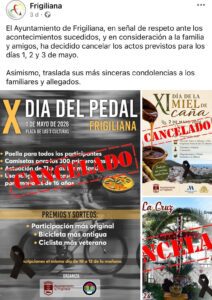 Luto en Torrox y Frigiliana por la muerte de dos jóvenes, pero dos comportamientos institucionales distintos