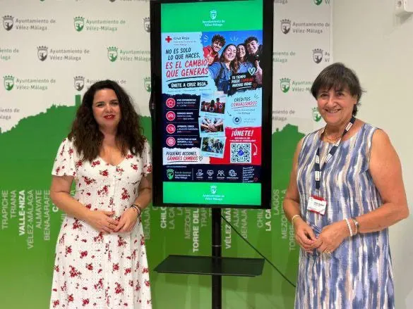 Vélez-Málaga se suma a la campaña de Cruz Roja para fomentar el voluntariado entre la juventud