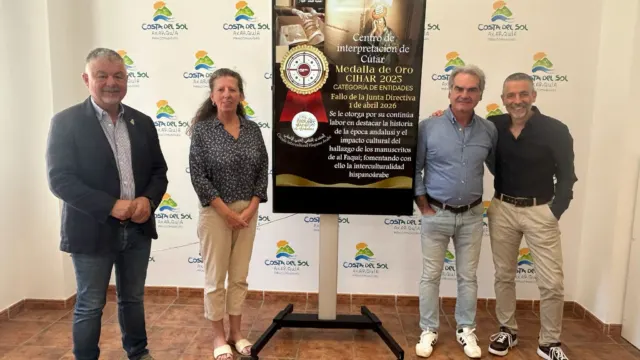 El Centro de Interpretación de la Alquería de Cútar, galardonado con la Medalla de Oro Cihar 2025