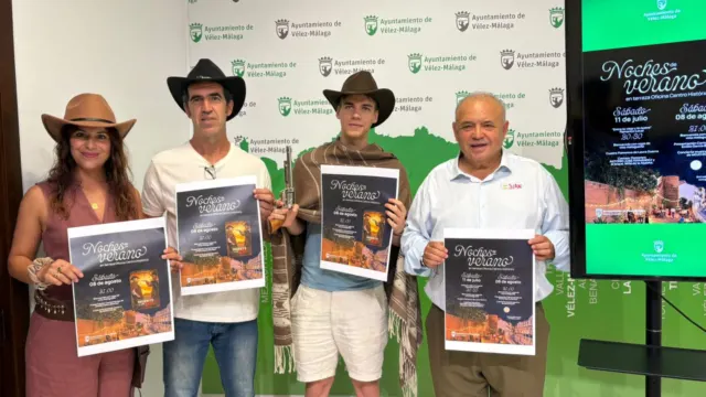La terraza de la Oficina del Centro Histórico de Vélez-Málaga se vestirá de gala las “Noches de Verano” del 11 de julio y 8 de agosto