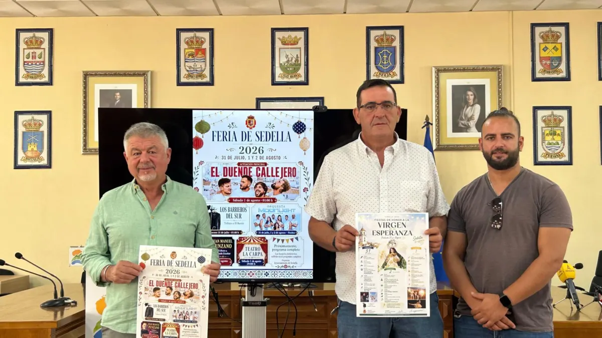 Sedella comienza este viernes la Feria de Agosto en honor a la Virgen de la Esperanza