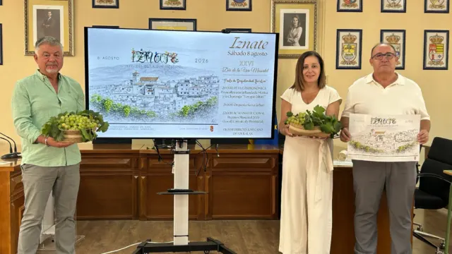 Iznate acoge este sábado su Fiesta de la Uva Moscatel con ruta gastronómica, mercado artesanal y los Premios Moscatel 2026