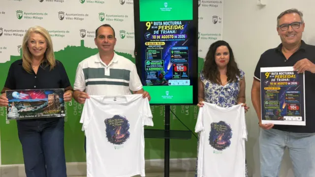 Triana celebra la novena Ruta Nocturna de las Perseidas, una experiencia que une naturaleza, astronomía y solidaridad