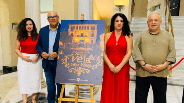 Vélez-Málaga enciende la cuenta atrás para su gran noche de la cultura con la presentación del cartel de la “Noche en Vela 2026”