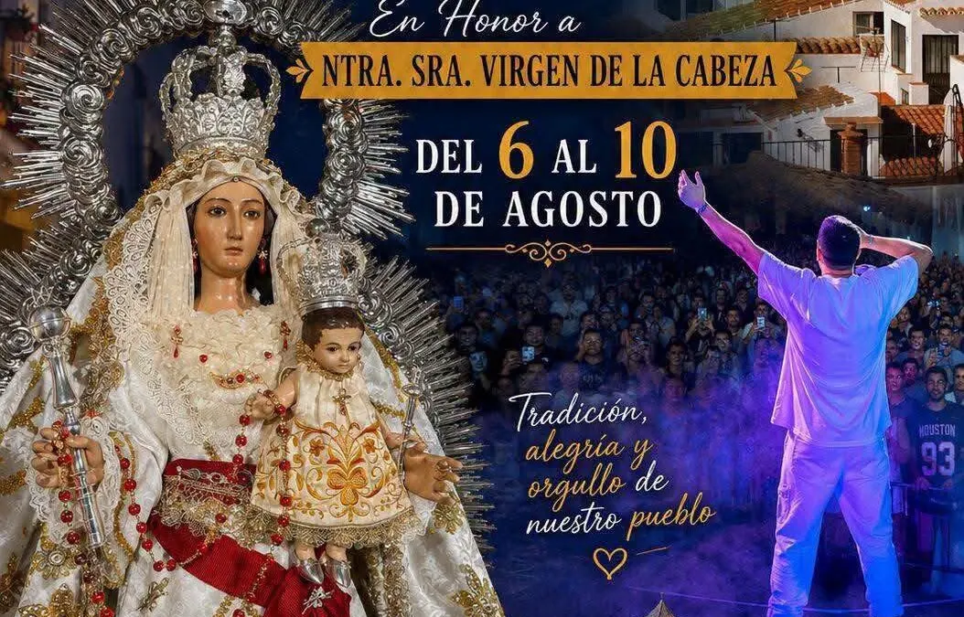 Canillas de Aceituno se prepara para cinco días de tradición, música y convivencia en sus fiestas patronales
