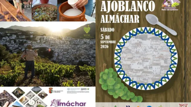 Almáchar ultima los preparativos para la celebración de la 56ª Fiesta del Ajoblanco el 5 de septiembre