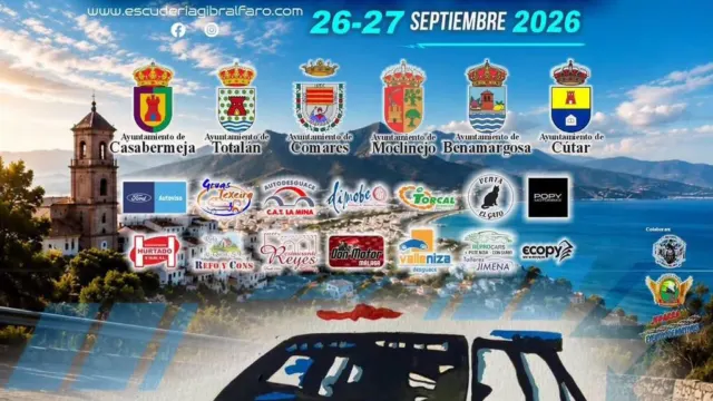 Benamargosa se prepara para acoger el 35.º Rallye Gibralfaro con tramos cronometrados este domingo