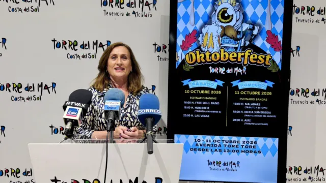 Torre del Mar celebrará los días 10 y 11 de octubre una nueva edición del Oktoberfest con música y actividades para todos los públicos