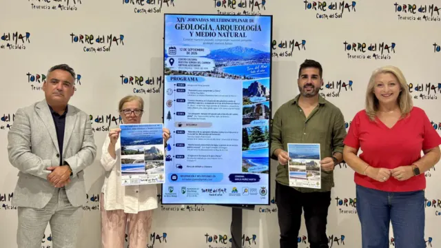 Torre del Mar acoge este sábado las XIV Jornadas Multidisciplinares de Geología, Arqueología y Medio Natural