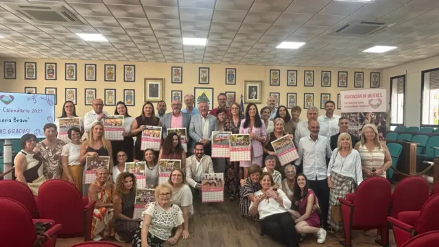 La Viñuela, escenario del calendario 2027 de la Asociación Esperanza