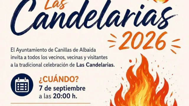 Canillas de Albaida celebra este 7 de septiembre la tradicional fiesta de Las Candelarias