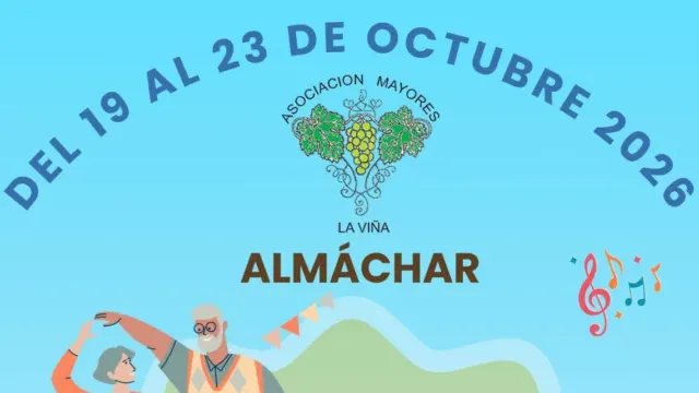Almáchar presenta su XXII Semana del Mayor con un programa repleto de cultura, homenajes y convivencia intergeneracional